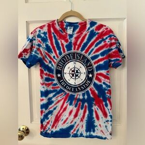Rhode Island Red White and Blue Tie Dye
